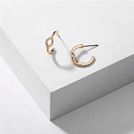 Amazon Co Jp パンク ロックゴールドクリップイヤリング無しピアス流行のリンクチェーンearcuffs軟骨ピアス女性パーティージュエリー Color ホーム キッチン