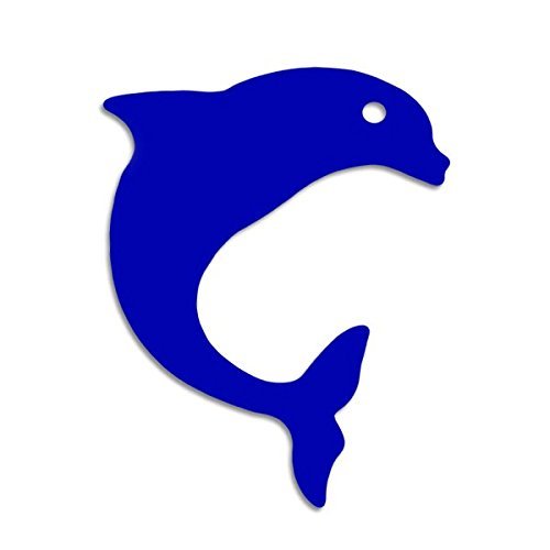 Perforated Dolphin Tanning Stickers
