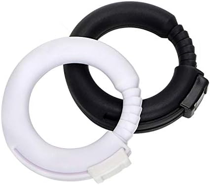 Feeling Nice Toys Fun Store Hot Style Adjustable Rings De-Lay Ring Privacy Interesting Products White/Black Shop Funny Men,Black,White,vibratos Grande Finger Women