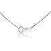 Beaux Bijoux Natural Larimar Sterling Silver Tear Drop Pendant Necklace Vintage Style with 18