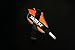 Julius-K9, 16IDC-for-3, IDC Powerharness, Dog Harness, Size: 3, UV Orange