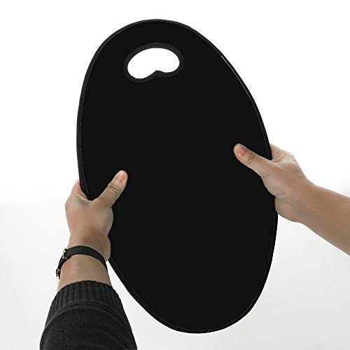 Pannow Memory Foam Kneeling Pad - Extra Large 20" x 12" Garden Kneeler for Gardening, Bath Kneeler for Baby Bath Tub, Kneeling Mat for Gym Yoga,THICKEST 1.8" (Black)
