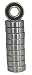 QBBC R4-2RS (1/4"x5/8"x0.196") C3 EMQ Premium Sealed Radial Ball Bearing 10 Pack primary