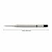 Monteverde Capless Ceramic Gel Refill for Parker Ballpoint Pens, Black (P442Bk)