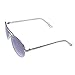 Pan Oceanic Womens Contemporary Hello Kitty Classic Silver Aviator Sunglasses (White Handle)