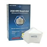 Gerson 2130 N95 Smart-mask Particle Respirator Mask - 20-Pack - Made in USA