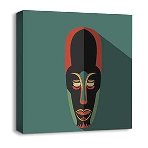 African Culture Pattern Painting Artwork for Home Framed