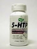 Natures Way 5-HTP with B-6 and Vitamin C (Natural Griffonia Bean Extract), 50mg 60 Enteric-Coated Tablets