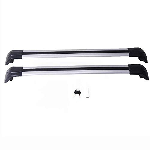 Motorfansclub Top Roof Rack Cross Bar Crossbar Rail Cargo Luggage For Volvo XC60 2013-2018