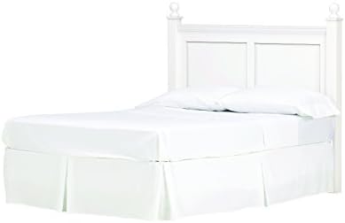 Lang Furniture Madison 4 by 58 by 53-Inch Headboard, Full, White