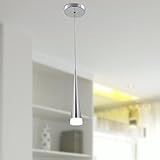 Unitary Brand Modern Nature White LED Acrylic Pendant Light Max 5w Plating Finish ()