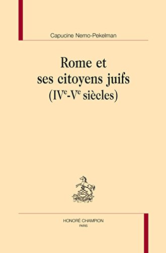 Rome et ses citoyens juifs
