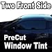 LEXEN Two Front Window Precut Tint Kit Computer Cut Tinting Glass Film Car Any Shade