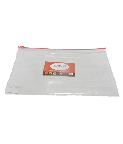 small transparent zipper pouch (pack of 18)