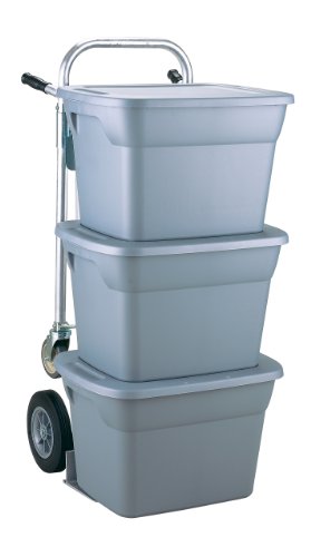 Harper Trucks 850 lb Capacity Pro-Max Aluminum Convertible Hand Truck and Dolly with 10" Flat-Free Solid Rubber Wheels - Thumbnail 3