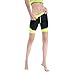 GoldFin Women's Wetsuit Shorts Pants 2mm Neoprene Shorts, Keep Warm for Diving Snokeling Swimming Surfing Scuba Pants with Pocket, BS003 (XL, Black+Yellow)