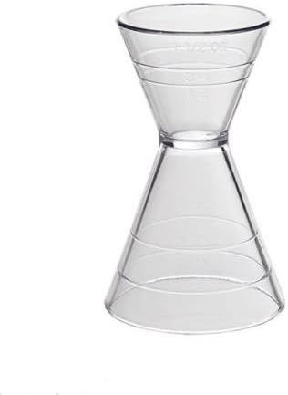 Plastic SUPER DOUBLE JIGGER 3oz. X 1-1/2oz. Shot Pourer