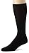 Terramar Thermasilk Mid Calf Lightweight Liner Sock, Black, Small