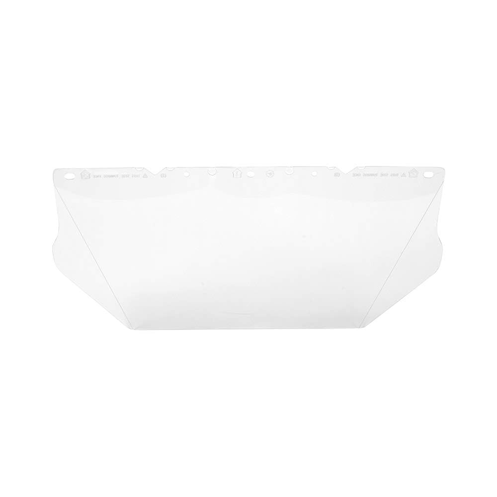 MSA V-Gard Model 10115840 8" X 17" X .06" Clear Polycarbonate Faceshield