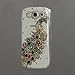 Leegoal（TM）4C Rhinestone and Diamond Bling -Multi-color Peacock Crystal Clear Case for Samsung Galaxy S3/III I9300