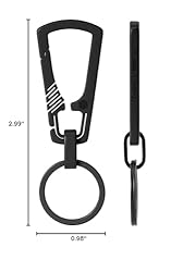 KeyUnity KM04 Titanium Carabiner Keychain
