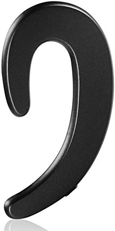 Bluetooth Headphones Non Ear Plug,Bone Conduction Bluetooth V4.2 Wireless Ear-Hook Earphone Sports Headsets with Stereo HiFi Surround 3D for iPhone and Android Smart Phones (Black)