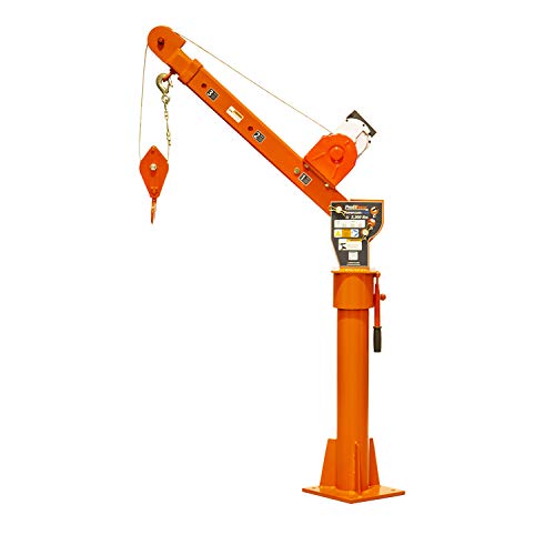 Prowinch 2000 lbs Davit Crane with Wireless Electric Winch 110V Crane 360 Swivel The Best Winch