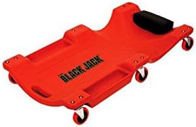 Torin Jacks 40" Compact Plastic Creeper With 6 Wheels, Gives Comfort for Working Under Vehicles