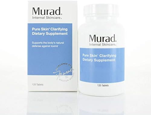 Murad Acne Pure Skin Clarifying Dietary Supplement 120 Counts New