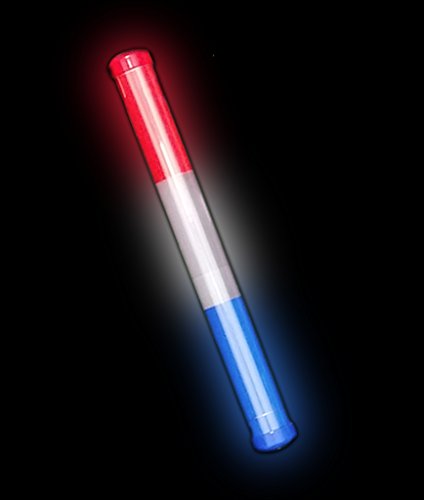 Fun Central AU265 Light Up Baton - Red-White-Blue