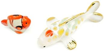 PertisFish Miniature Collectible Crystal Fancy Capp Fish Hand Blown Glass Art Fish Figurine Animals,No.12