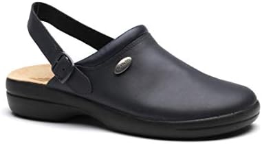 Toffeln FlexLite Clogs with Adjustable Heel Strap - Flexable, Comfortable, Stylish Design - Shock Absorbing Anti-Static Materials, Perfect for Nurses and Doctors