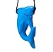 Stimtastic Chewable Silicone Shark Pendant Nontoxic BPA and Phthalate Free, Aqua