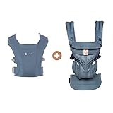 Embrace Newborn Carrier (Oxford Blue) and Omni 360