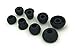 Black Replacement Earbud Tips for Beats Powerbeats3 Wireless Stereo Headphones – Small, Medium, Large, and Double Flange (Black)thumb 1