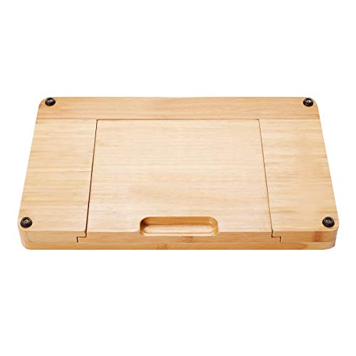 5 pcs Cheese Stainless Steel Knife Bamboo Cutting Board Set Compact And Convenient