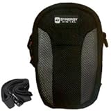 Canon PowerShot SX160 Digital Camera Case Point & Shoot Digital Camera Case, Black / Grey - Replacement