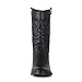 West Blvd Miami Cowboy Western Boots, Black Pu, 7.5