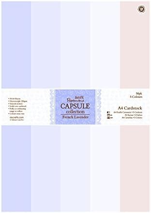Amazon Papermania カプセルカードストック フランス語ラベンダーby Papermania Papermania キッチン用品