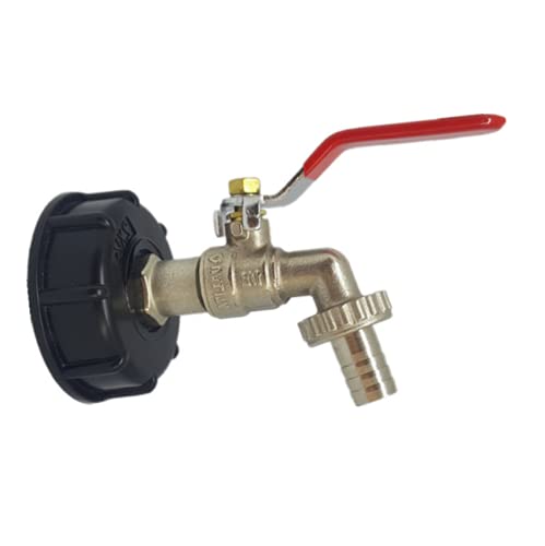 IBC Tank Adapter IBC Tote Tank with 1/2" Hose Fitting Coarse Thread Adapter
