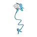 Baby Bottle Holder Multifunctional 360º Rotating Twin Baby Bottle Holder Blue