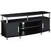 Ameriwood Home Carson TV Stand for TVs up to 50″, Black