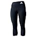 Compression Capri Pants w HIDDEN Pocket NO SEE-THRU UV Protection & GUSSETED Crotch! Body Slimming Compression for Yoga, Fitness & Gym and AMAZING SLIM FIT AND FEEL!