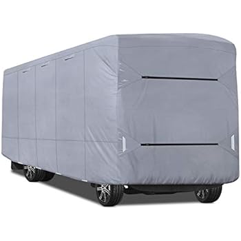 RVMasking Upgraded Waterproof Class A RV Cover, Fits 31'1