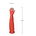 SYROVIA Household Arms Length Rubber Latex Cleaning Long Glove Reusable Kitchen Natural Rubber Living Wash Gloves