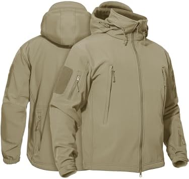 thumbnail image 2 of 33 000ft Mens Lightweight Softshell Jacket Warm Fleece Lined 2 of 12