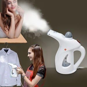 Clothsfab Handheld Fast Heat-up Portable Facial and Garment Steamer Iron (Multicolour)
