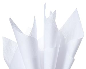 Image of American Greetings White Tissue Paper, Solid White , 50-Sheets - 068981052111