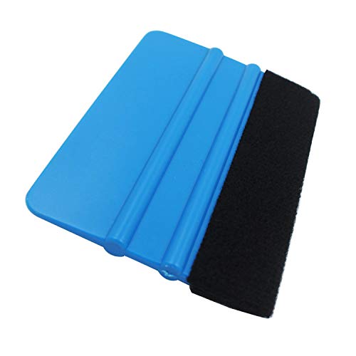 GUGUGI Vinyl Film Tools Kit, 8 PCS Vehicle Glass Protective Film Car Window Wrapping Tint Vinyl Installing Tool: Felt Edge Squeegees, Scrapers, Film Cutters, Knife Blade, Water Blade - Thumbnail 4