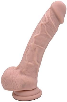 8 inch Safe Silicone Flesh Realistic Waterproof Adult Toys for Women Female Real Soft Huge Dilldò